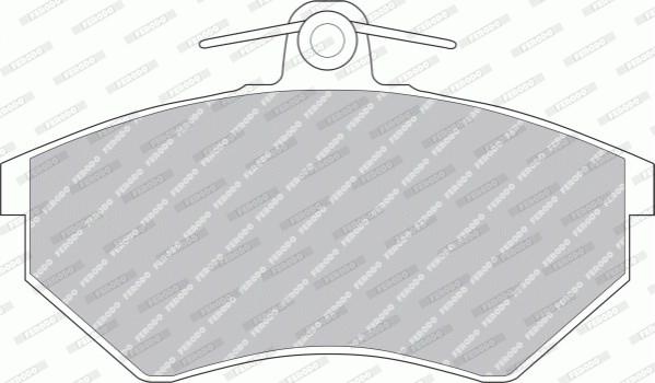 Ferodo FDB774D - Brake Pad Set, disc brake www.autospares.lv