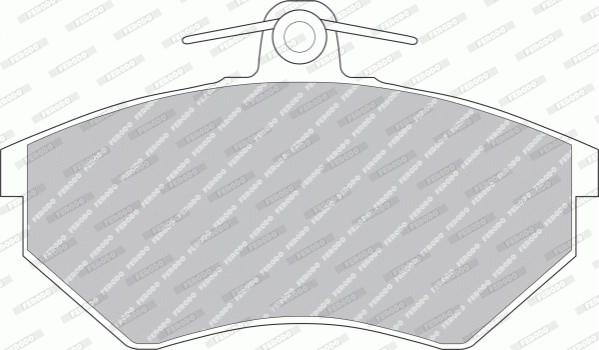 Ferodo FDB775C - Brake Pad Set, disc brake www.autospares.lv