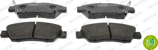 Ferodo FDB777 - Brake Pad Set, disc brake www.autospares.lv