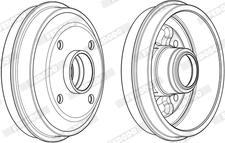 Ferodo FDR329155 - Bremžu trumulis www.autospares.lv