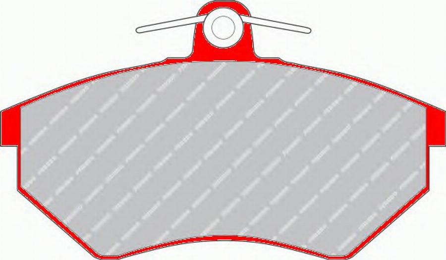 Ferodo FDS774 - Brake Pad Set, disc brake www.autospares.lv