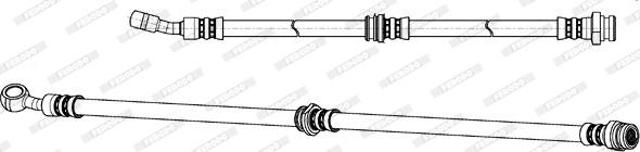 Ferodo FHY3142 - Bremžu šļūtene www.autospares.lv