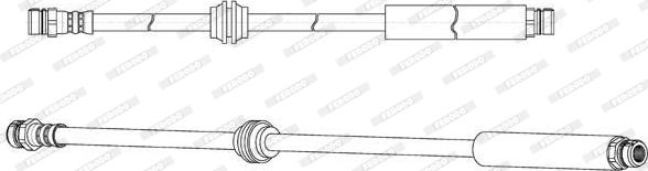 Ferodo FHY2759 - Bremžu šļūtene autospares.lv