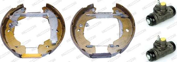 Ferodo FMK598 - Bremžu loku komplekts www.autospares.lv