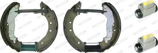 Ferodo FMK569 - Bremžu loku komplekts www.autospares.lv