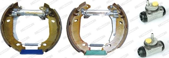 Ferodo FMK565 - Bremžu loku komplekts www.autospares.lv