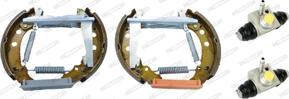 Ferodo FMK586 - Bremžu loku komplekts www.autospares.lv