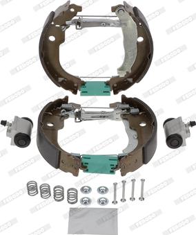 Ferodo FMK601 - Brake Shoe Set www.autospares.lv