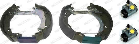 Ferodo FMK608 - Brake Shoe Set www.autospares.lv