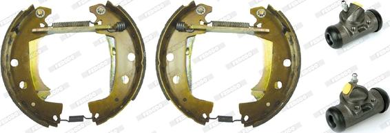 Ferodo FMK602 - Brake Shoe Set www.autospares.lv