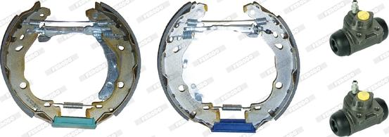 Ferodo FMK618 - Brake Shoe Set www.autospares.lv