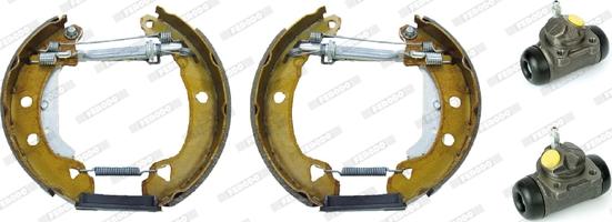 Ferodo FMK190 - Bremžu loku komplekts www.autospares.lv