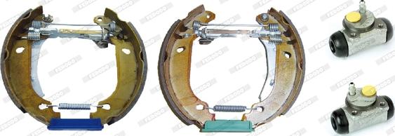 Ferodo FMK161 - Bremžu loku komplekts www.autospares.lv