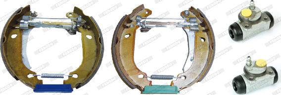 Ferodo FMK162 - Bremžu loku komplekts www.autospares.lv