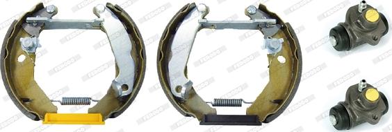 Ferodo FMK174 - Bremžu loku komplekts www.autospares.lv