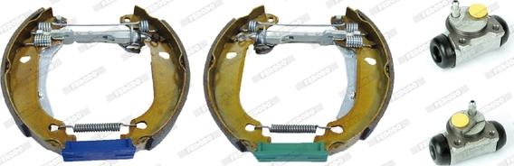 Ferodo FMK176 - Bremžu loku komplekts www.autospares.lv