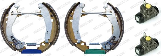 Ferodo FMK243 - Bremžu loku komplekts www.autospares.lv