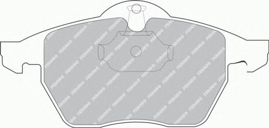 Ferodo FQT1068 - Bremžu uzliku kompl., Disku bremzes www.autospares.lv