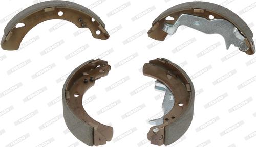 Ferodo FSB4168 - Комплект тормозных колодок, барабанные www.autospares.lv