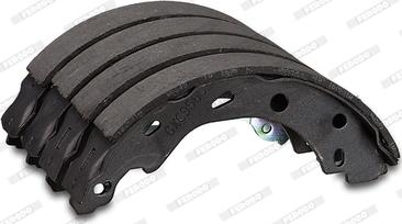 Ferodo FSB4135-D - Комплект тормозных колодок, барабанные www.autospares.lv