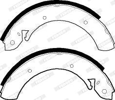 Ferodo FSB361R - Brake Shoe Set www.autospares.lv