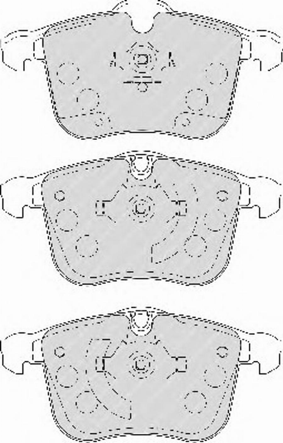 Ferodo FSL1833 - Brake Pad Set, disc brake www.autospares.lv