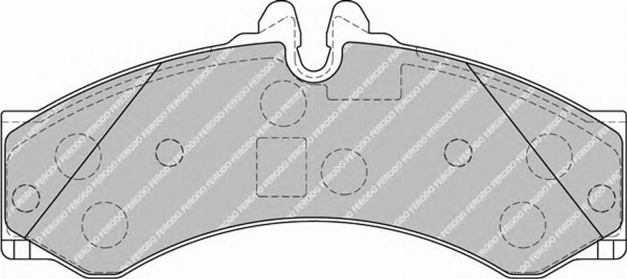 Ferodo FSL1879 - Bremžu uzliku kompl., Disku bremzes www.autospares.lv