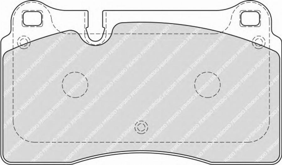 Ferodo FSL1877 - Bremžu uzliku kompl., Disku bremzes www.autospares.lv