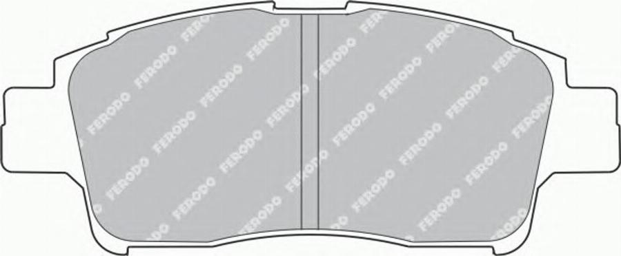 Ferodo FSL1368 - Brake Pad Set, disc brake www.autospares.lv