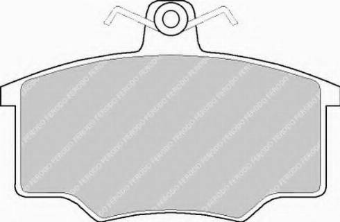 Ferodo FSL175 - Brake Pad Set, disc brake www.autospares.lv