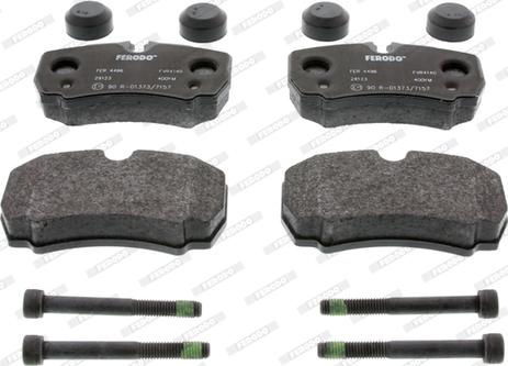 Ferodo FVR4140 - Brake Pad Set, disc brake www.autospares.lv