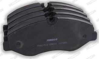 Ferodo FVR4375-D - Bremžu uzliku kompl., Disku bremzes www.autospares.lv