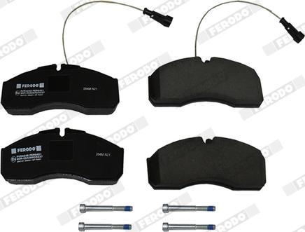 Ferodo FVR4248 - Brake Pad Set, disc brake www.autospares.lv