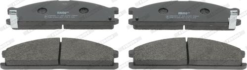 Ferodo FVR641 - Brake Pad Set, disc brake www.autospares.lv