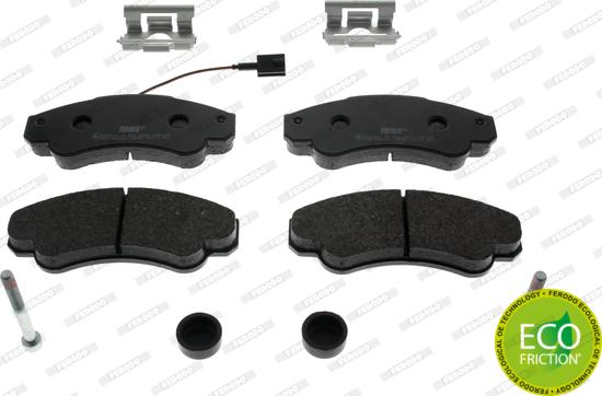 Ferodo FVR1479 - Brake Pad Set, disc brake www.autospares.lv