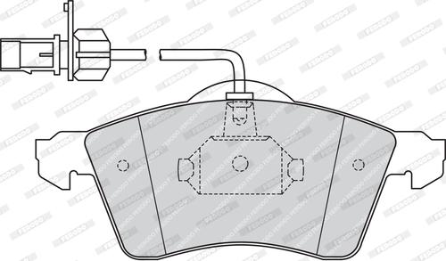 Ferodo FVR1518 - Brake Pad Set, disc brake www.autospares.lv