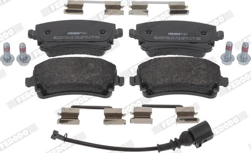 Ferodo FVR1644 - Brake Pad Set, disc brake www.autospares.lv