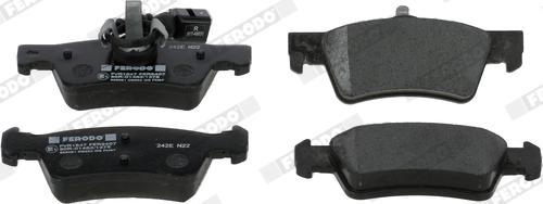 Ferodo FVR1647 - Brake Pad Set, disc brake www.autospares.lv