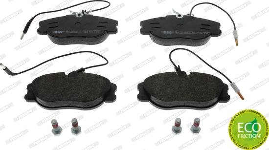 Ferodo FVR1000 - Brake Pad Set, disc brake www.autospares.lv