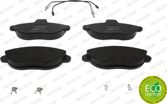 Ferodo FVR1002 - Brake Pad Set, disc brake www.autospares.lv