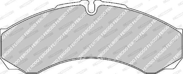 Ferodo FVR1102 - Brake Pad Set, disc brake www.autospares.lv