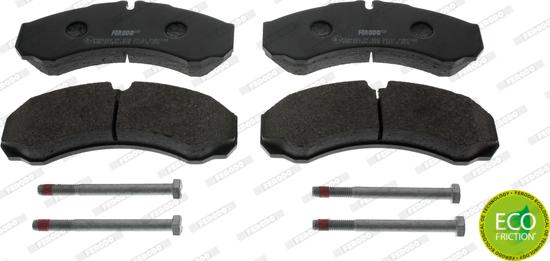 Ferodo FVR1102 - Brake Pad Set, disc brake www.autospares.lv