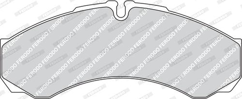 Ferodo FVR1102 - Brake Pad Set, disc brake www.autospares.lv