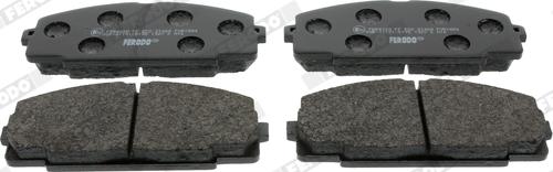 Ferodo FVR1884 - Brake Pad Set, disc brake www.autospares.lv