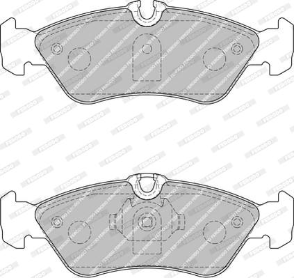 Ferodo FVR1876 - Тормозные колодки, дисковые, комплект www.autospares.lv