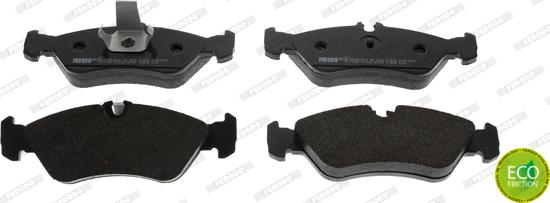 Ferodo FVR1876 - Brake Pad Set, disc brake www.autospares.lv