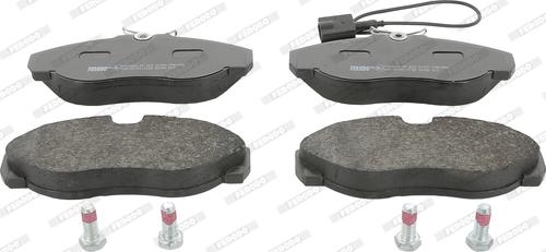 Ferodo FVR1396 - Brake Pad Set, disc brake www.autospares.lv