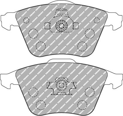 Ferodo Racing FCP1706H - Тормозные колодки, дисковые, комплект www.autospares.lv