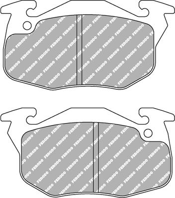 Ferodo Racing FCP393H - Bremžu uzliku kompl., Disku bremzes www.autospares.lv