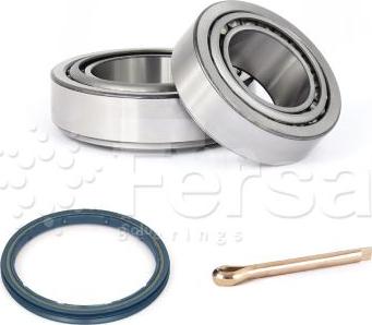 Fersa Bearings WK00181 - Подшипник ступицы колеса, комплект www.autospares.lv